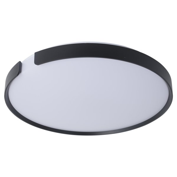 Plafonnier LED dimmable Robby 35W Ø37 cm noir, dimmable au design moderne 2